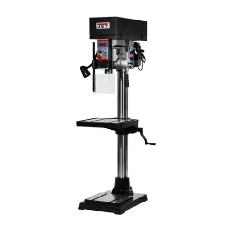 Jet JDPE-20EVS-PDF 1-1/4" Drilling Capacity Electronic Variable Speed Drill w/ Power Downfeed 354250
