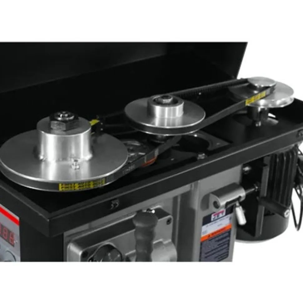 Jet JDPE-20EVS-PDF 1-1/4" Drilling Capacity Electronic Variable Speed Drill w/ Power Downfeed 354250