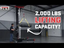 Jet SKY25 SkyHyker 25ft. 2,000lb Capacity Jobsite Lift JT1-595