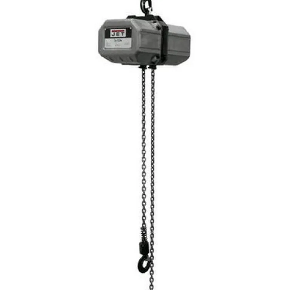 Jet 1/2SS-1C-10 1/2 Ton Electric Chain Hoist w/ 10' Lift 121100