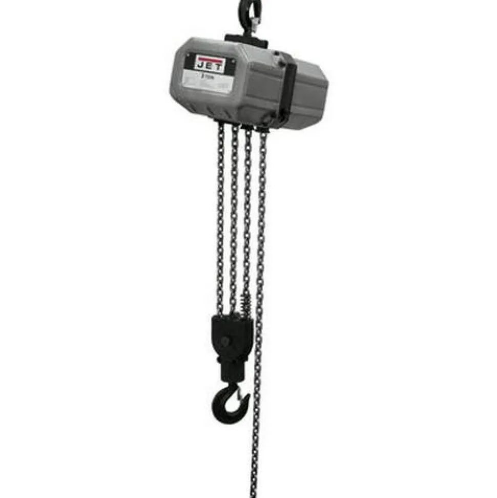 Jet 3SS-1C-10 3 Ton 1Ph 10' Lift 115/230V Prewired 230V 311000
