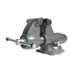 JET Tools C3, Combination Pipe And Bench 6" Jaw Round Channel Vise with Swivel Base 28828