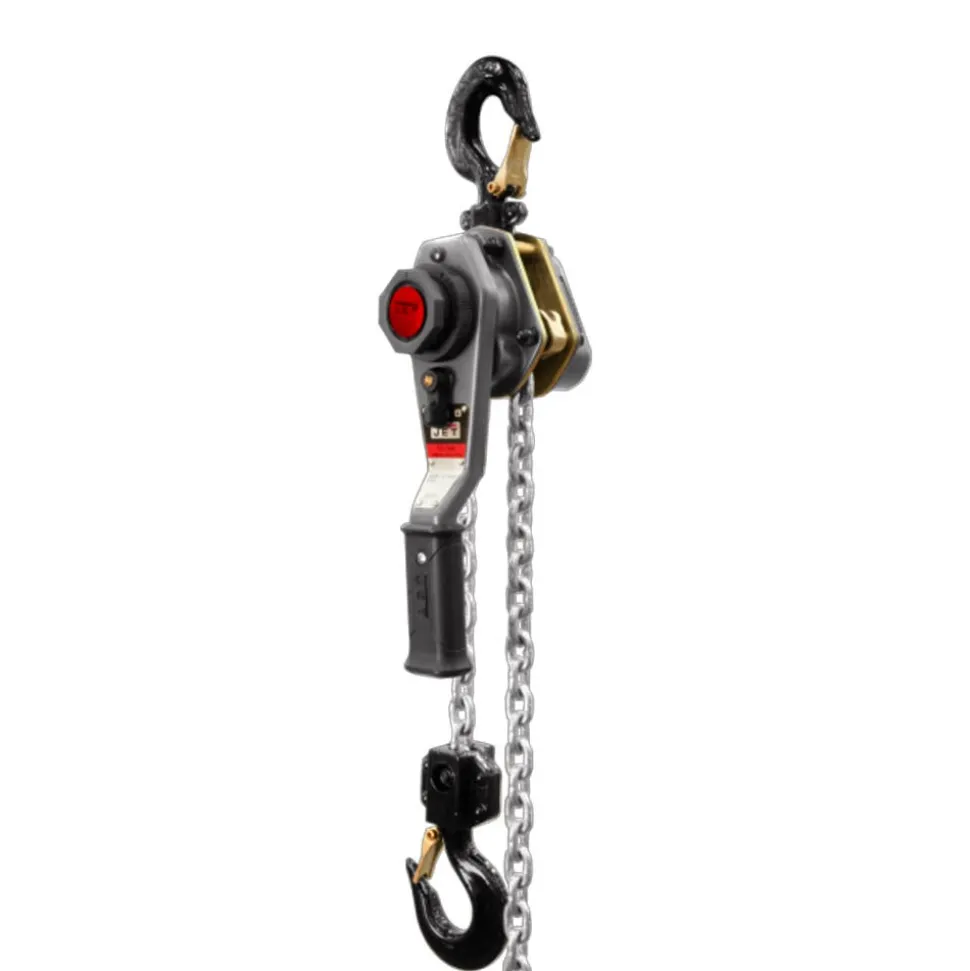 JET Tools JLH-150WO-10, JLH Series 1-1/2 Ton Lever Hoist, 10' Lift with Overload Protection 376301