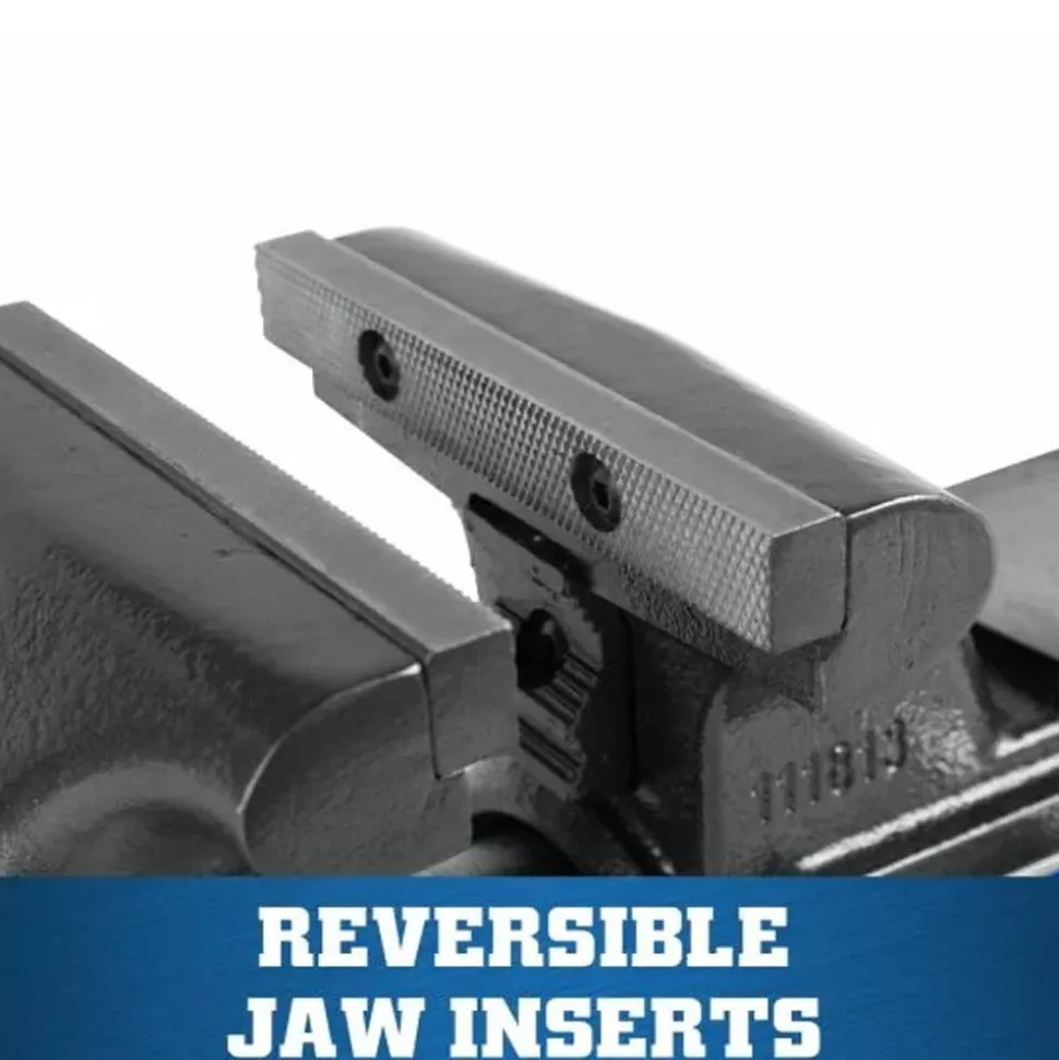 Jet Tradesman 1755XC Bench Vise, 5-1/2" Jaw Width, 5" Jaw Opening, 3-3/4" Throat WL9-28841