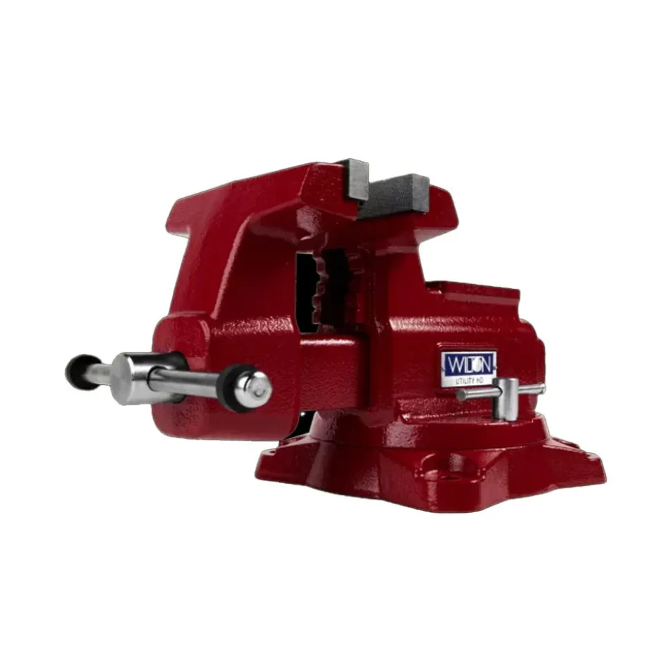 Jet Utility HD Bench Vise 6-1/2" Jaw Width, 6-1/4" Jaw Opening, 360° Swivel Base WL9-28815
