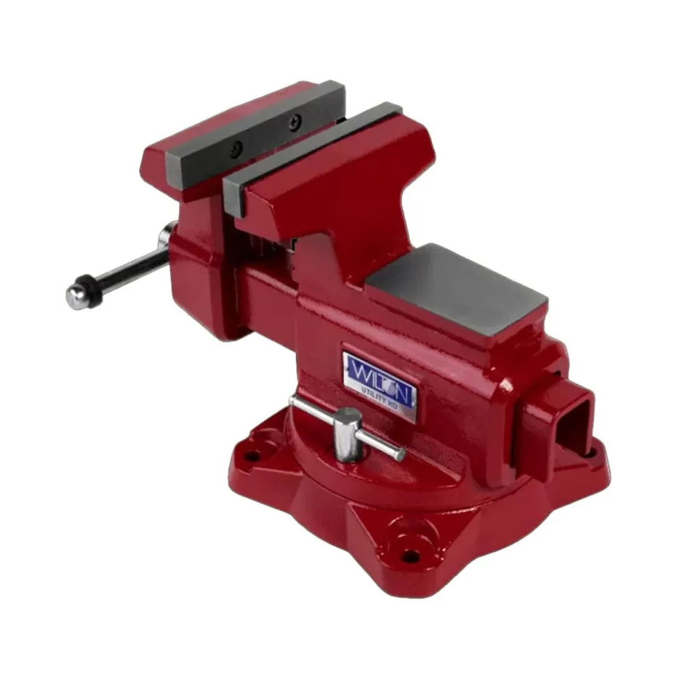Jet Utility HD Bench Vise 6-1/2" Jaw Width, 6-1/4" Jaw Opening, 360° Swivel Base WL9-28815