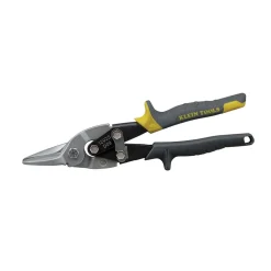 Klein Aviation Snips with Wire Cutter, Straight 1202S