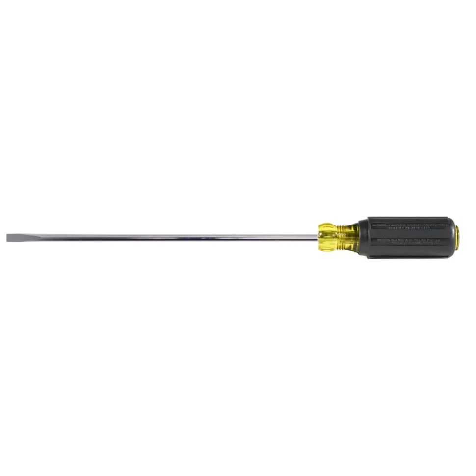Klein 3/16" Cabinet Tip Screwdriver, 8" 601-8