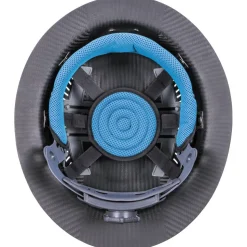 Klein Carbon Fiber Full Brim Hard Hat with Headlamp, Titan 60512