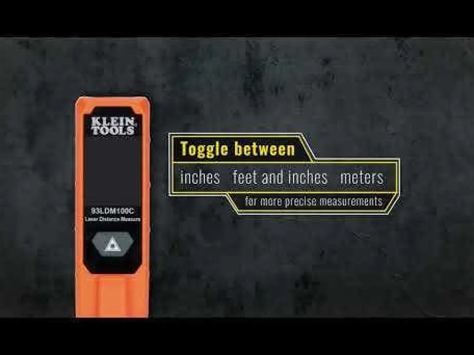 Klein 100' Compact Laser Distance Measure 93LDM100C