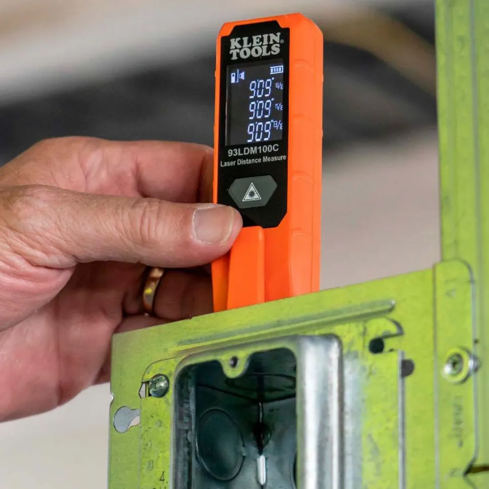 Klein 100' Compact Laser Distance Measure 93LDM100C