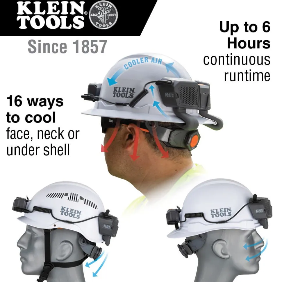 Klein Cooling Fan for Hard Hat and Safety Helmet 60155
