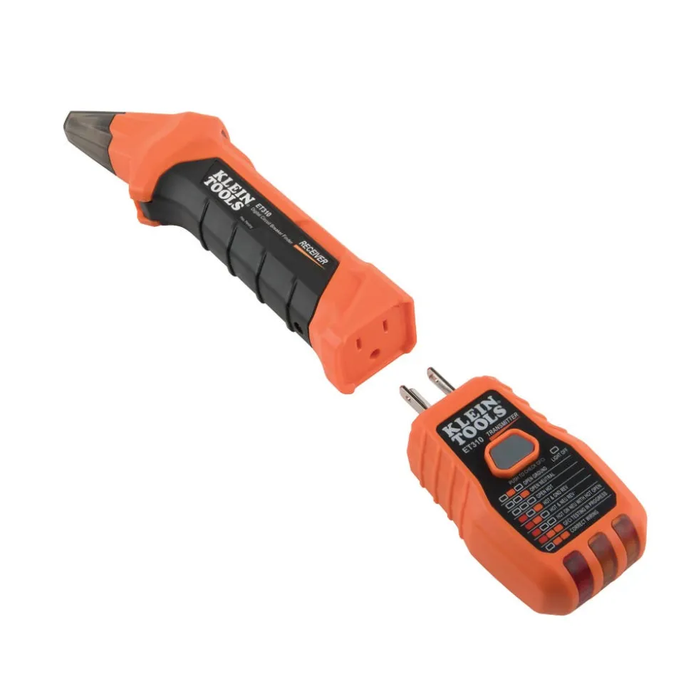 Klein Digital Circuit Breaker Finder with GFCI Outlet Tester ET310