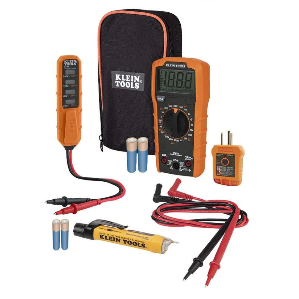 Klein Digital Multimeter Electrical Test Kit MM320KIT