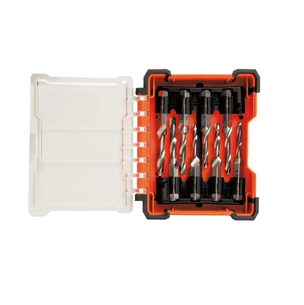 Klein Drill Tap Tool Kit, 8-Piece 32217