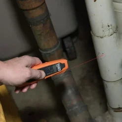 Klein Dual IR (infrared) Thermometer and Air Vent/Duct Probe IR07