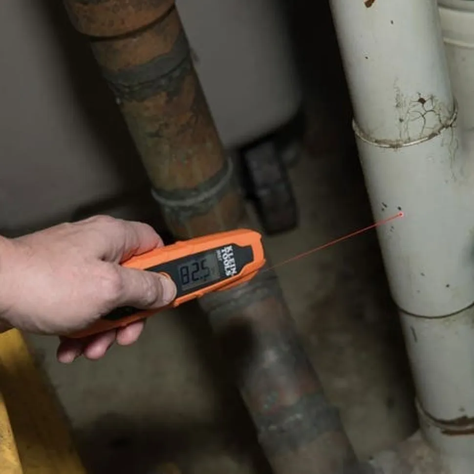 Klein Dual IR (infrared) Thermometer and Air Vent/Duct Probe IR07