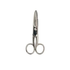 Klein Electrician's Scissors, Nickel Plated 21007