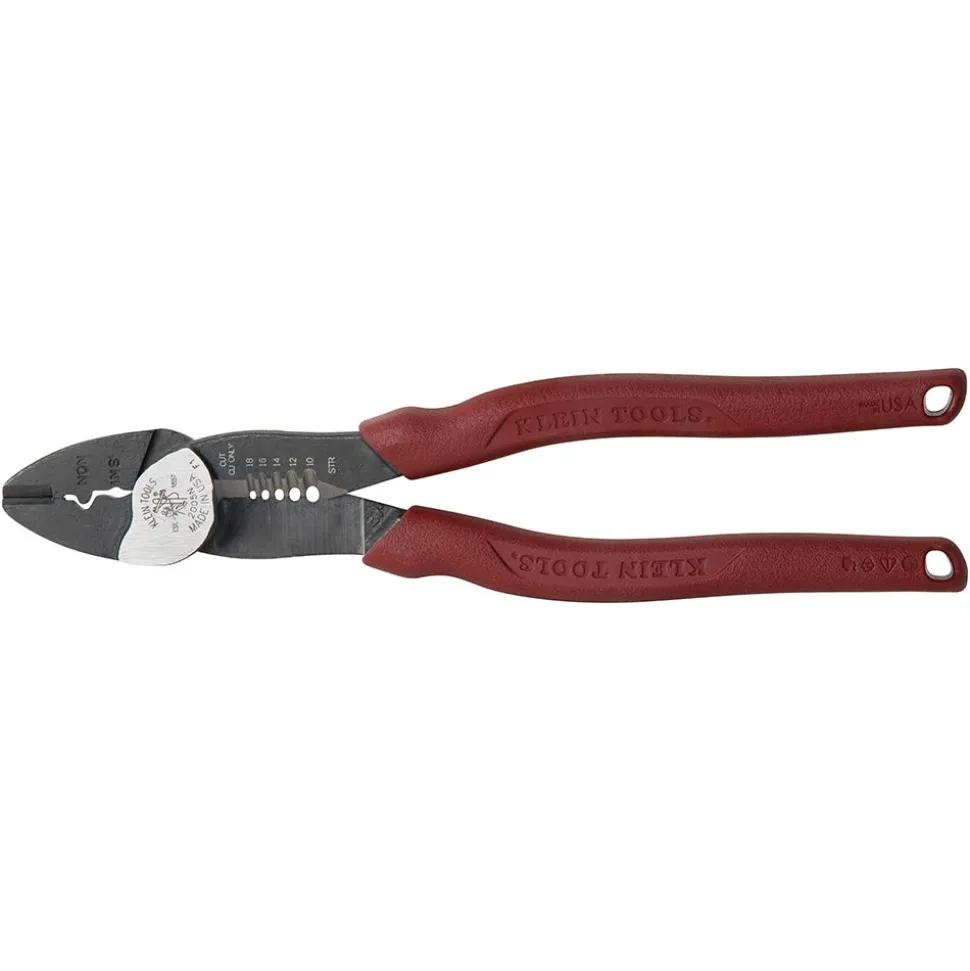 Klein Forged Steel Wire Crimper, Cutter, Stripper 2005N