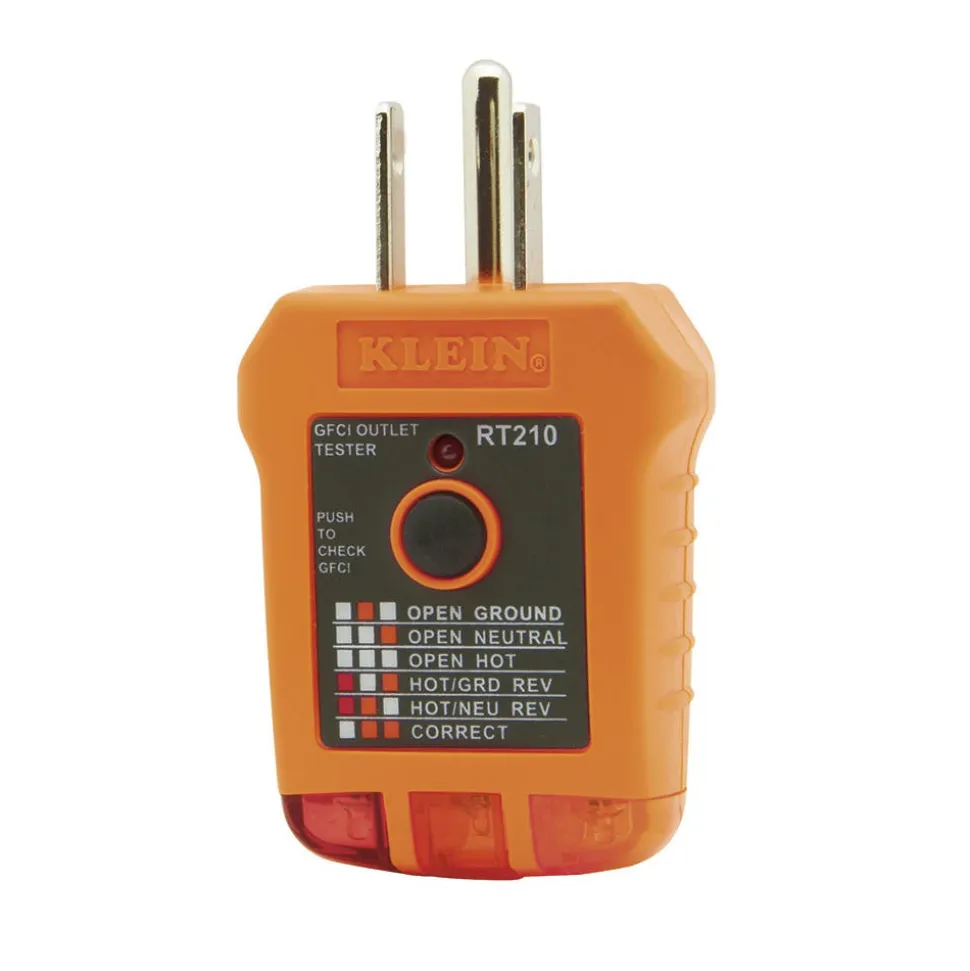 Klein GFCI Outlet Tester RT210
