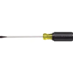 Klein 1/4-Inch Cabinet Tip Screwdriver, Heavy Duty, 6-Inch 605-6