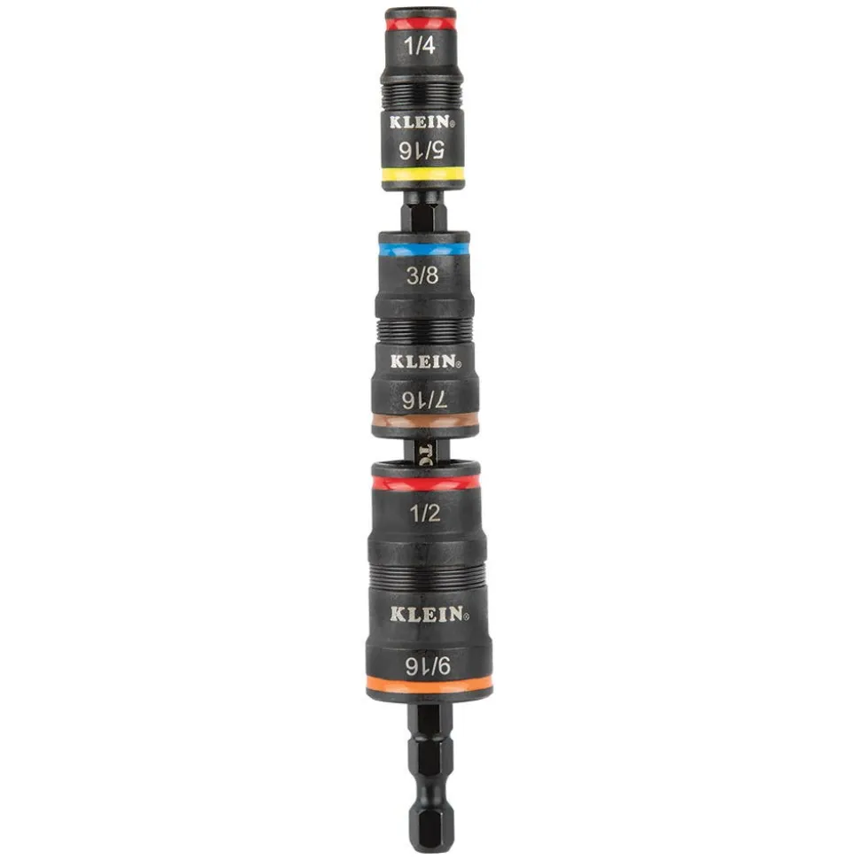 Klein 7-in-1 Impact Flip Socket Set 32933