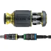 Klein 12-in-1 Impact Rated Stubby Driver Set w/ Flip Sockets 32308HD