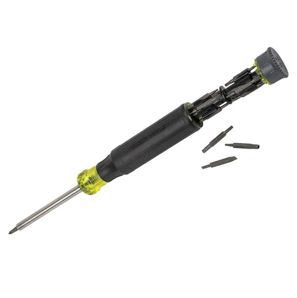 Klein 27-in-1 Multi-Bit Precision Screwdriver with Tamperproof Bits 32327