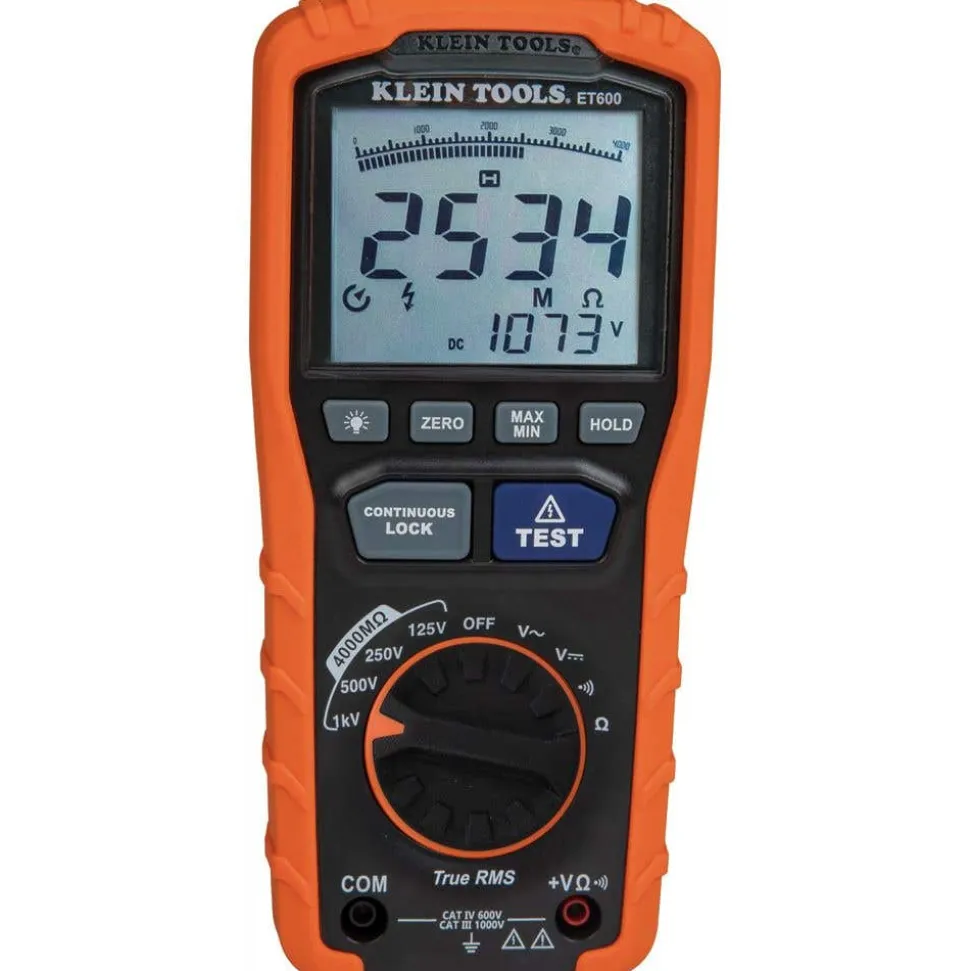 Klein Insulation Resistance Tester ET600