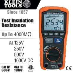 Klein Insulation Resistance Tester ET600
