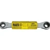 Klein Lineman's Insulating 4-in-1 Box Wrench (1/2'' 9/16'' 5/8'' 3/4'') Sizes KT223X4-INS