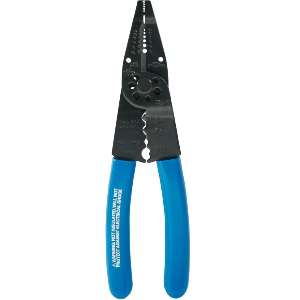 Klein Long Nose Multi Tool Wire Stripper, Wire Cutters, Crimping Tool 1010