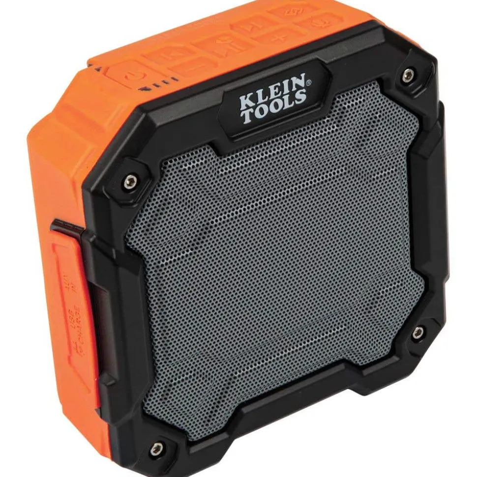 Klein Mid-Sized Bluetooth Jobsite Speaker IP54, 5200mAh, Magnet, Hook AEPJS3