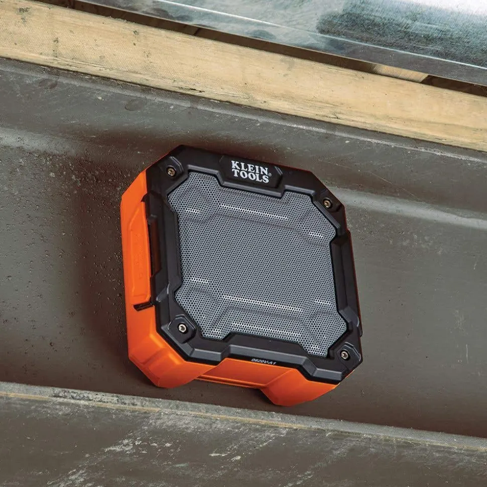 Klein Mid-Sized Bluetooth Jobsite Speaker IP54, 5200mAh, Magnet, Hook AEPJS3