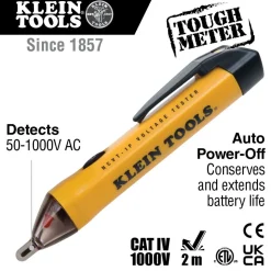 Klein Non-Contact Voltage Tester Pen, 50 to 1000V AC NCVT1P