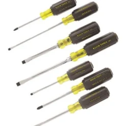 Klein 7 Piece Cushion-Grip Screwdriver Set 85076