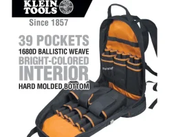Klein 41 Piece Electrician's Hand Tool Kit with Backpack 80141