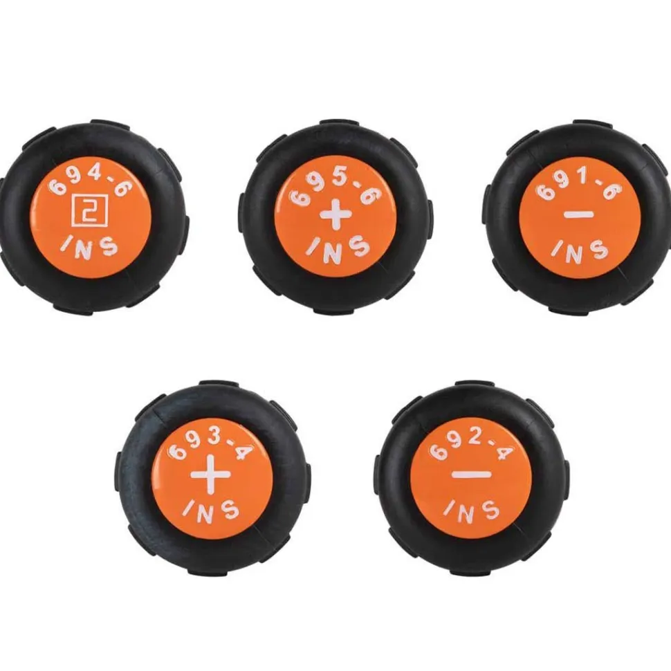 Klein 6-Piece Slim-Tip 1000V Insulated Screwdriver Set 33736INS