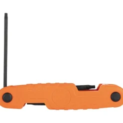 Klein Pro Folding Hex Key Set, 10-Key, TORX Sizes 70550T