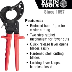 Klein Ratcheting Cable Cutter 63060