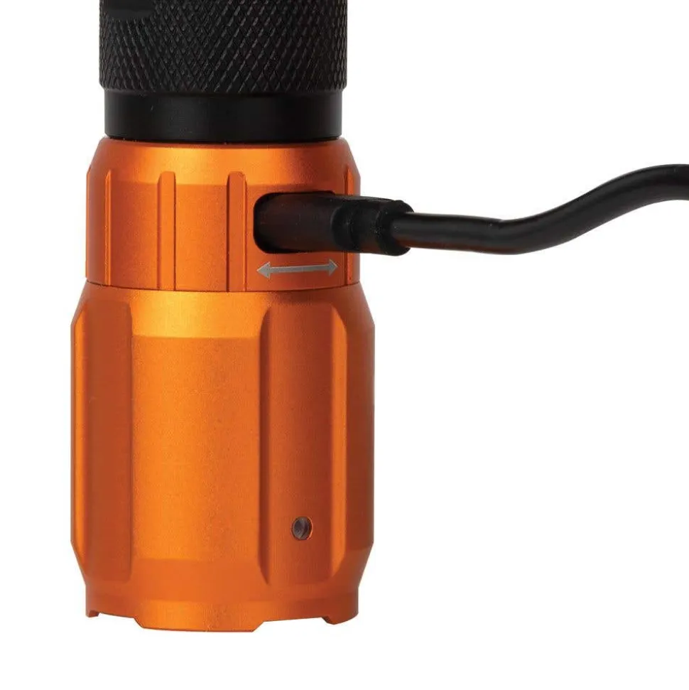 Klein Rechargeable 2-Color LED Flashlight Holster 1000 Lumens 56413