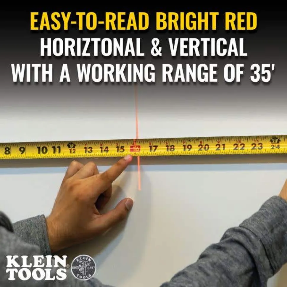 Klein Red Mini Cross-Line Laser Level 93MCLS