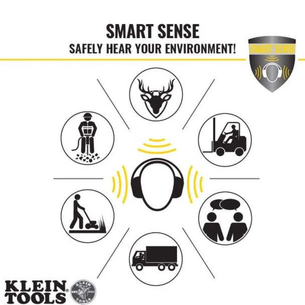 Klein Situational Awareness Bluetooth Earmuffs AESEM1S