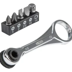 Klein Slim-Profile Mini Ratchet Set, 5-Piece 65200