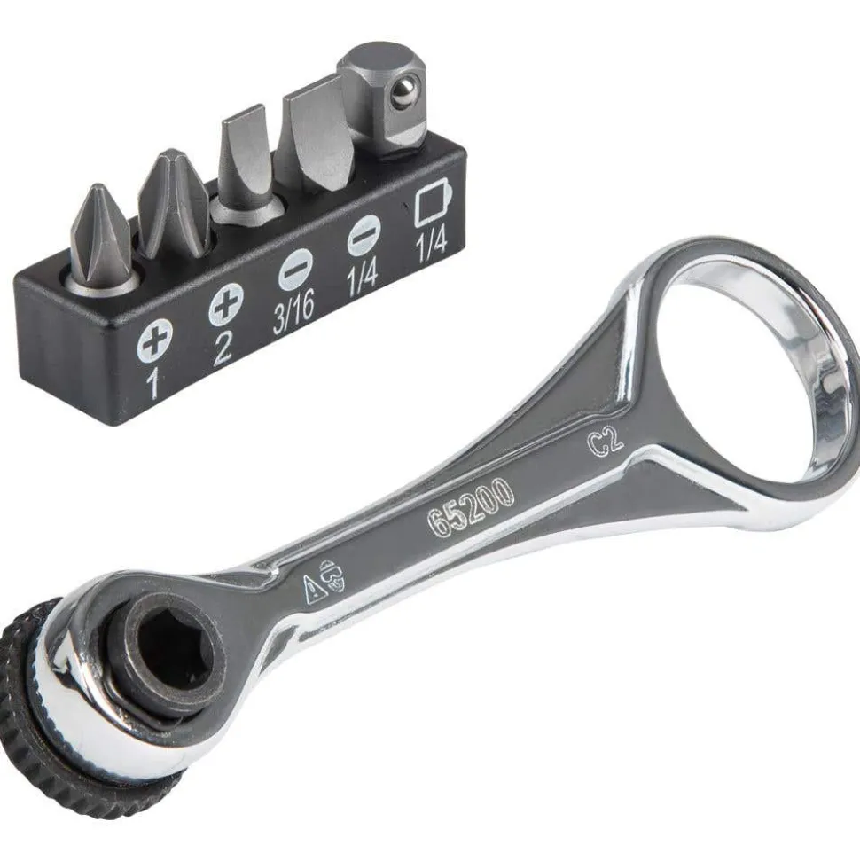 Klein Slim-Profile Mini Ratchet Set, 5-Piece 65200