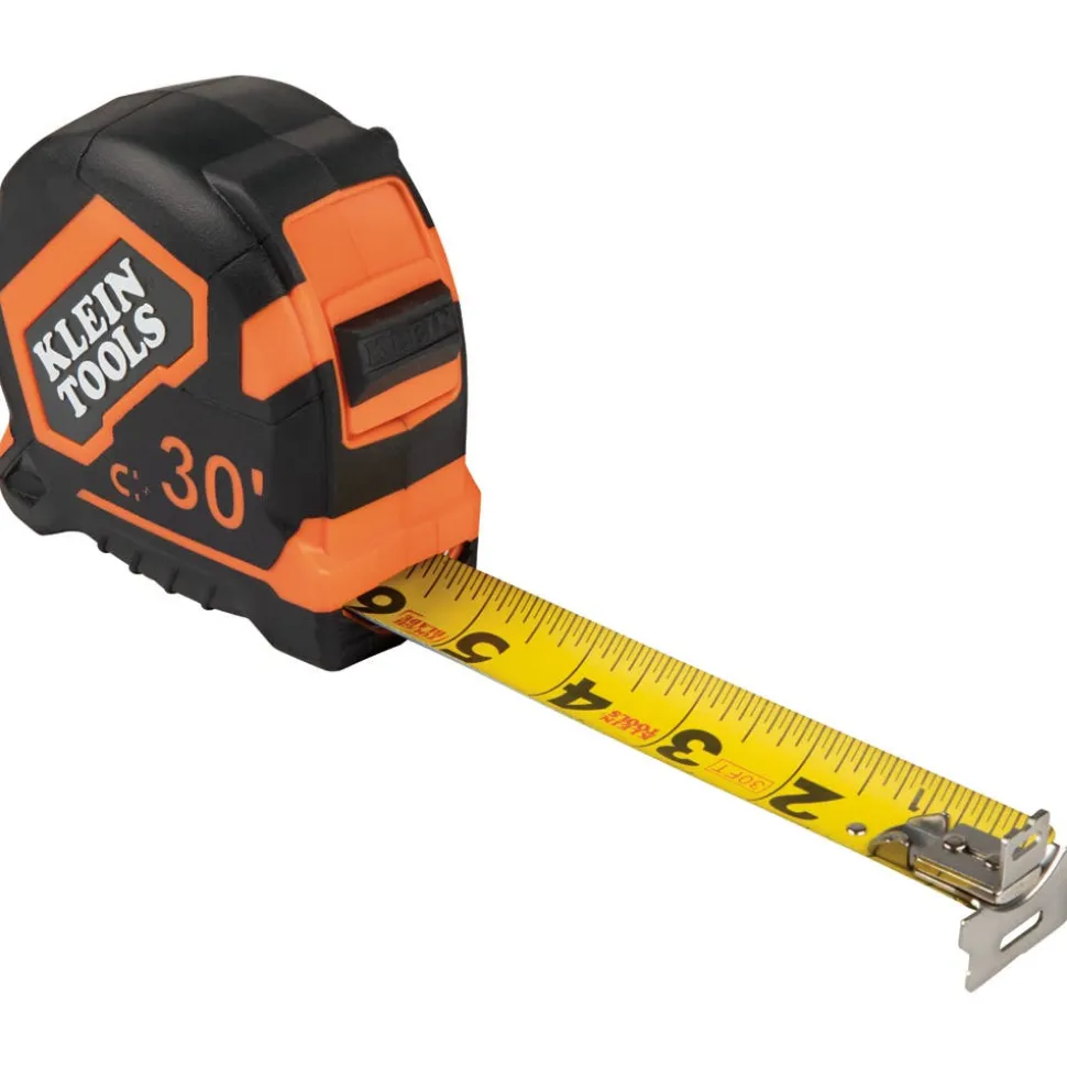 Klein Tape Measure, 30' Magnetic Double-Hook 9230