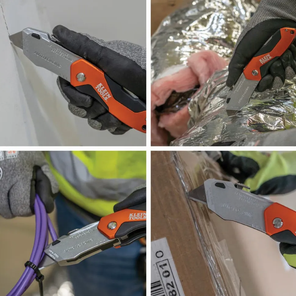 Klein Tools Auto-Loading Folding Utility Knife 44130