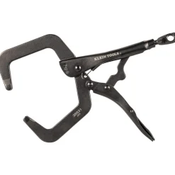 Klein Tools C-Clamp Locking Pliers With Standard Jaws, 9