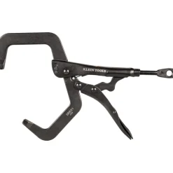 Klein Tools C-Clamp Locking Pliers With Standard Jaws, 9