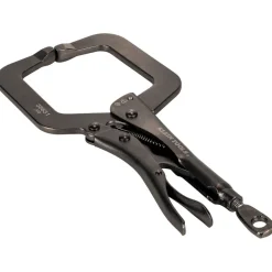 Klein Tools C-Clamp Locking Pliers With Standard Jaws, 9